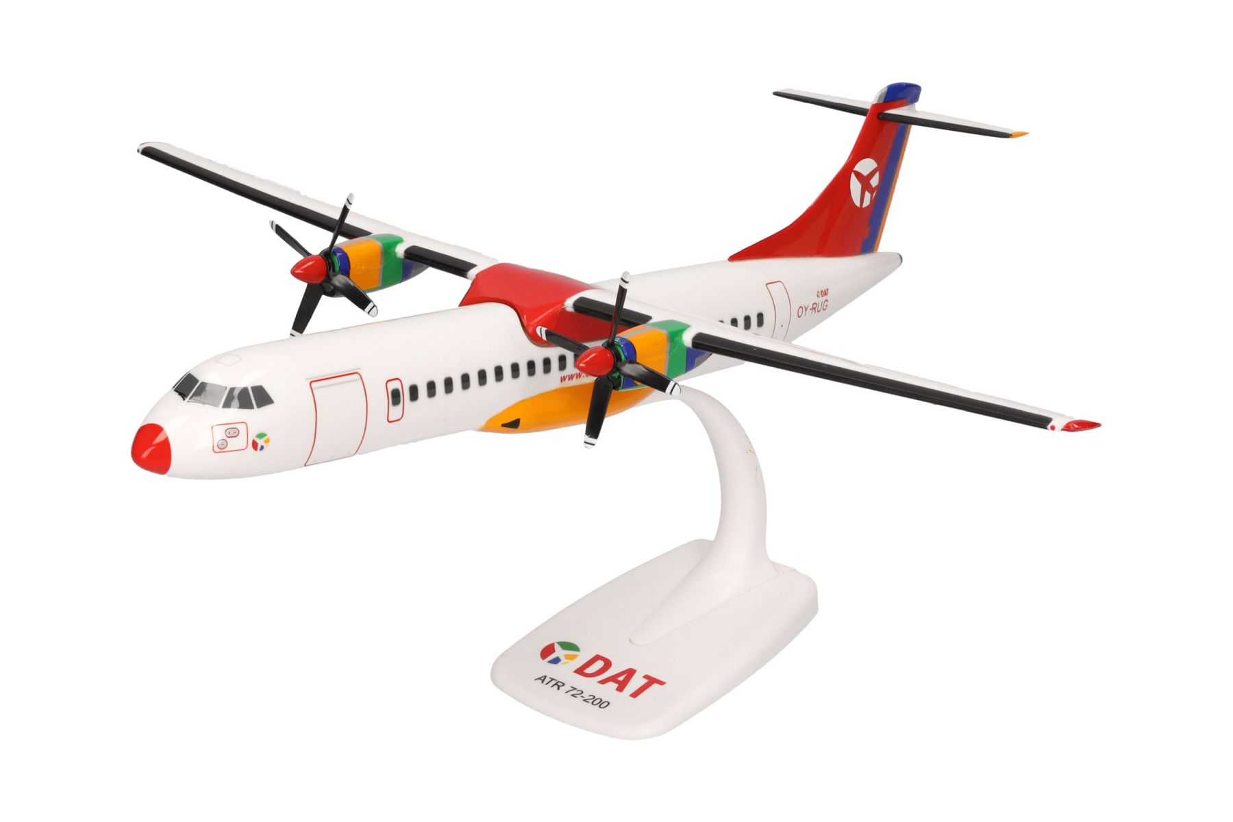 Herpa 614740 - DAT ATR-72-200 - OY-RUG