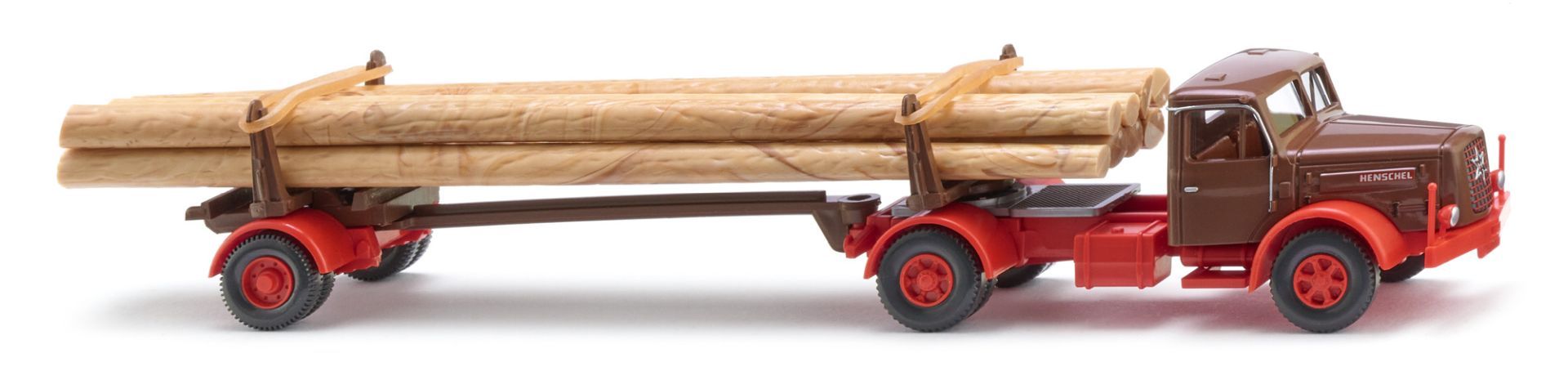 Wiking 039013 - Langholztransporter (Henschel)