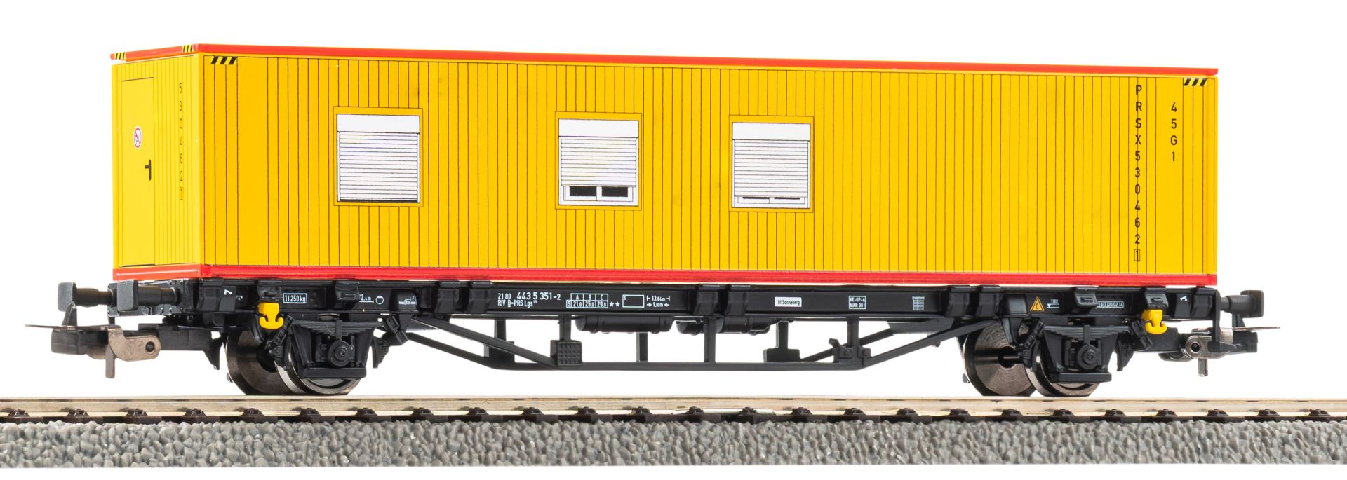 Piko 27724 - Containertragwagen 1x40', PRS, Ep.VI