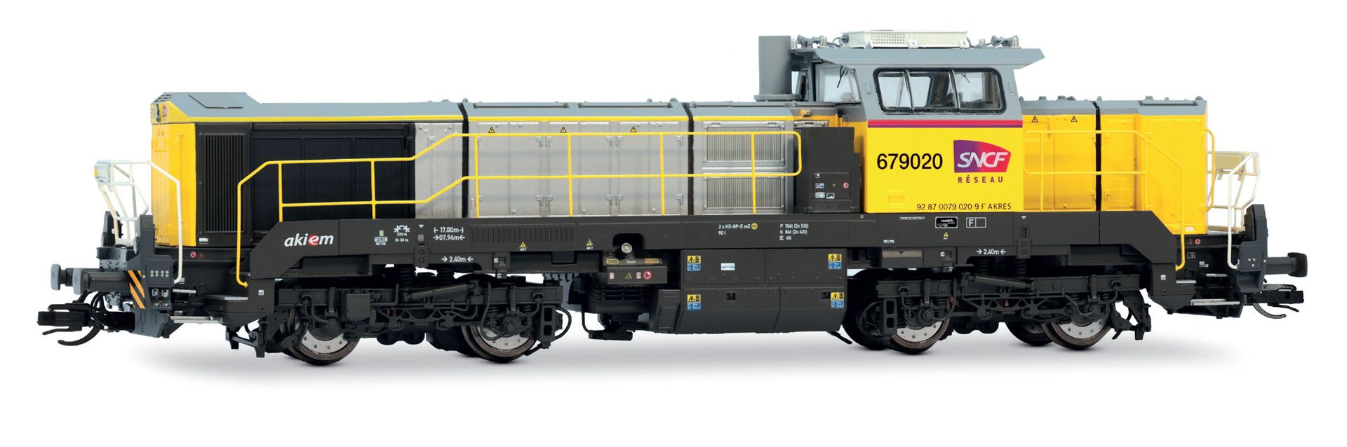 Arnold HN9082 - Diesellok DE 18, 679020, SNCF Réseau, Ep.VI