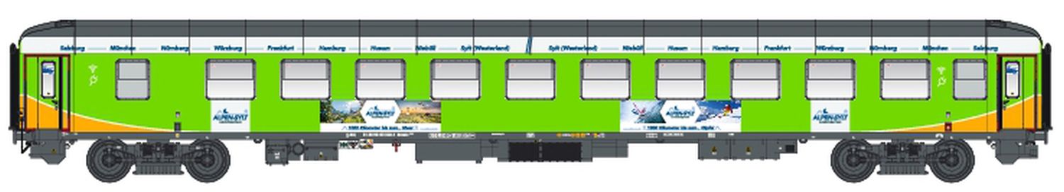 L.S. Models 58508 - Liegewagen Bvcmbz 249.1, Alpen Sylt Express, Ep.VI
