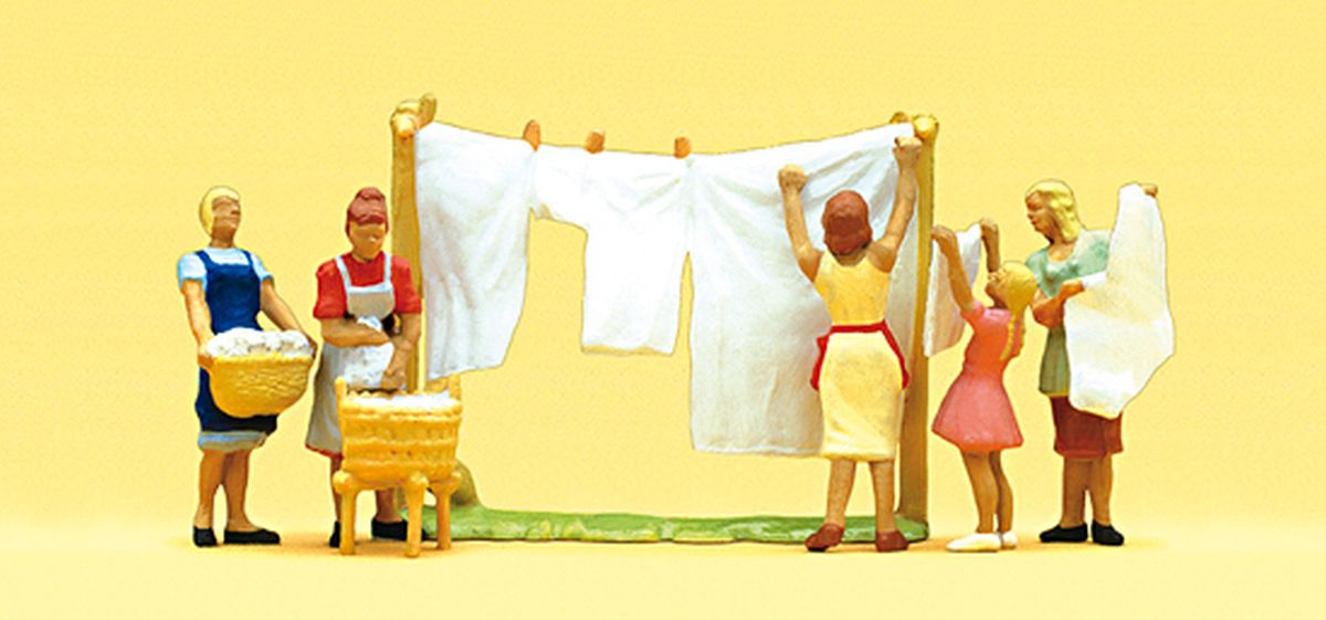 Preiser 10050 - Wäscherinnen