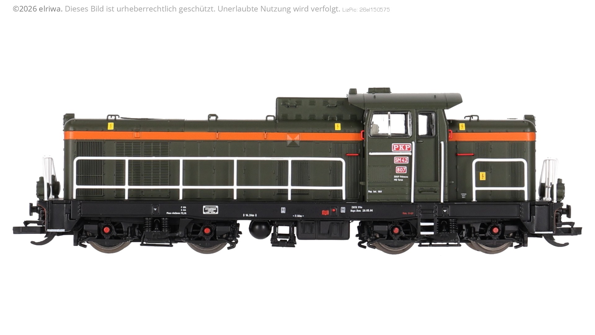 Robo 010002 - Diesellok SM 42 807, PKP, Ep.IV