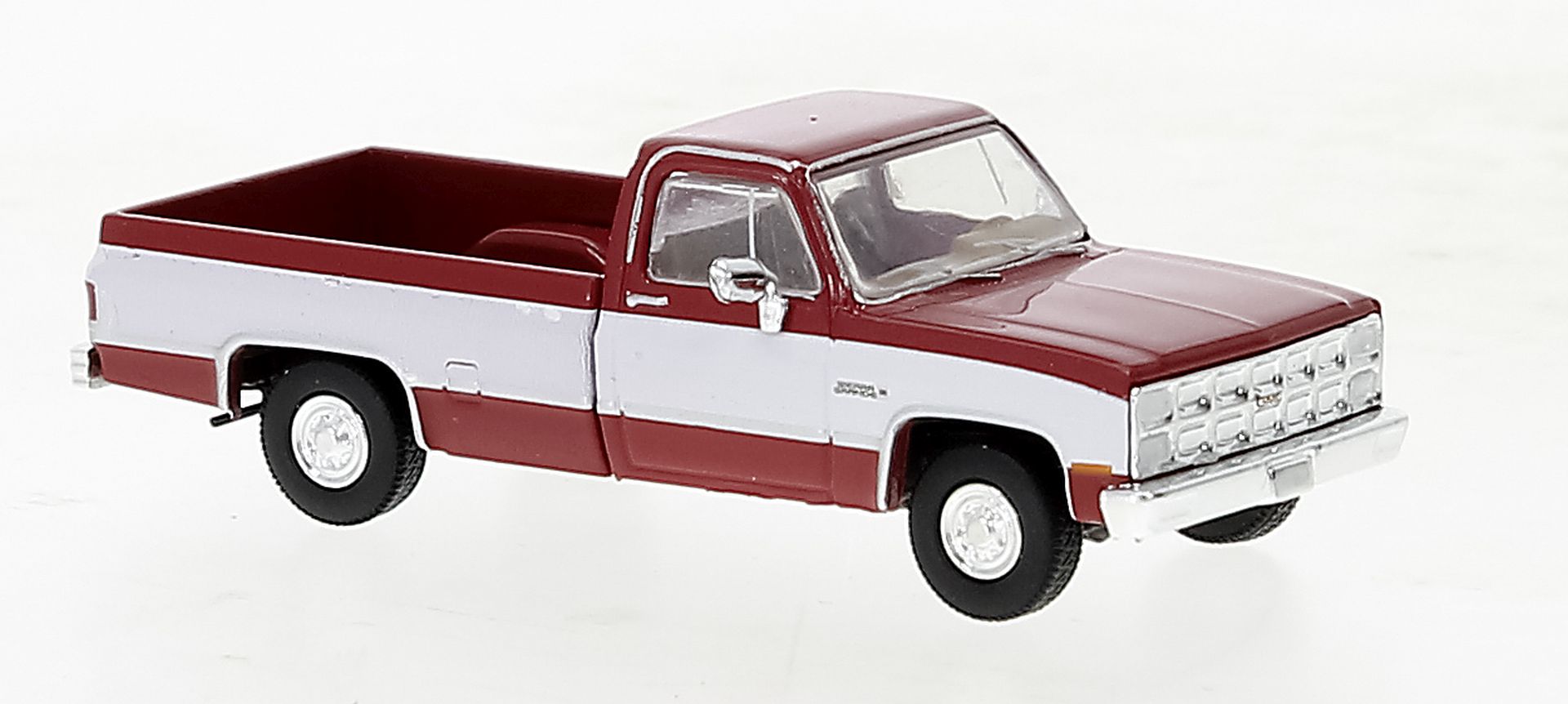 Brekina 19651 - GMC Sierra Grande, rot/weiss, 1981 Brekina 19651 - GMC Sierra Grande, rot/weiss, 1981