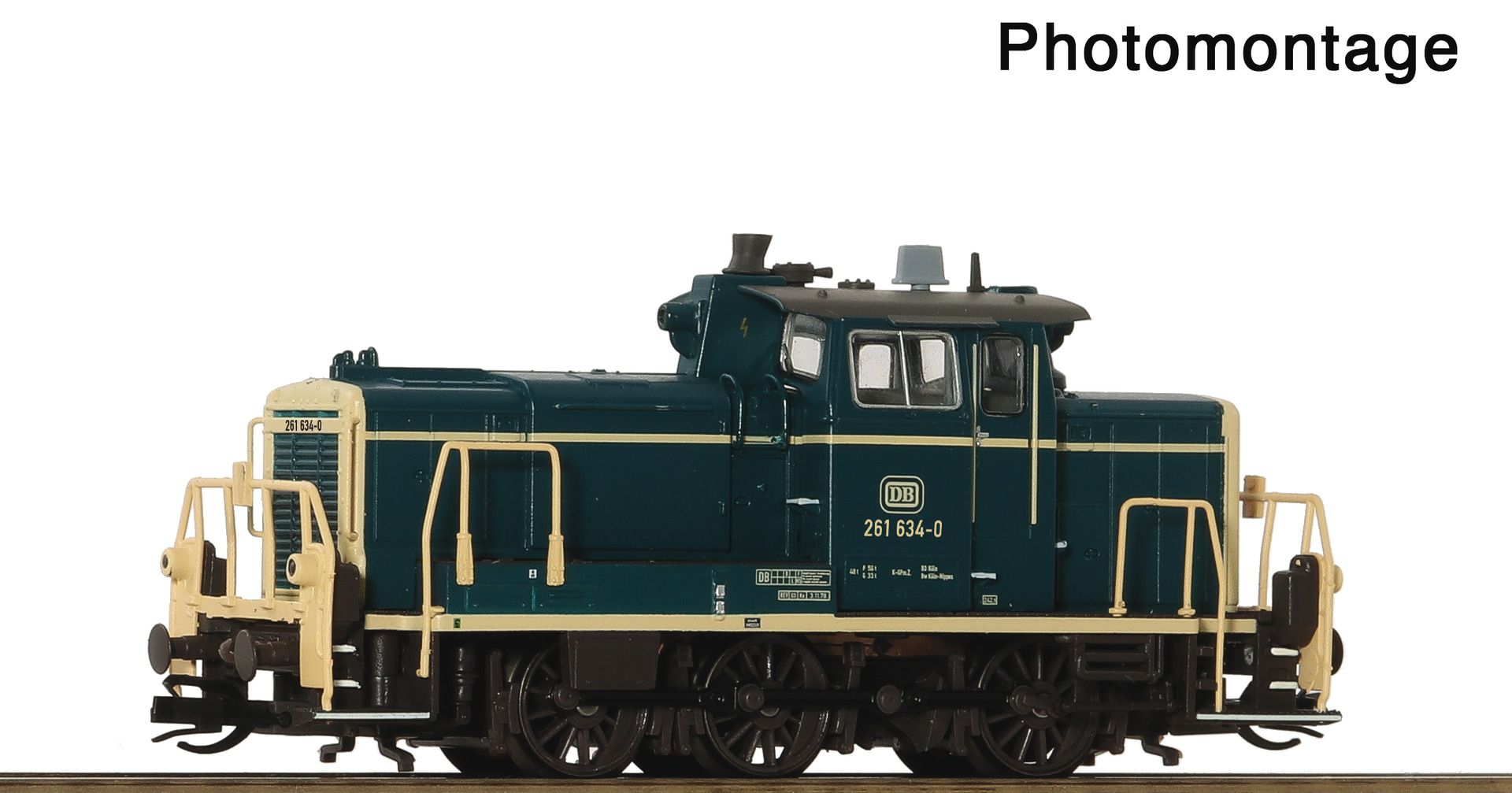 Roco 7380041 - Diesellok 261 634-0, DB, Ep.IV