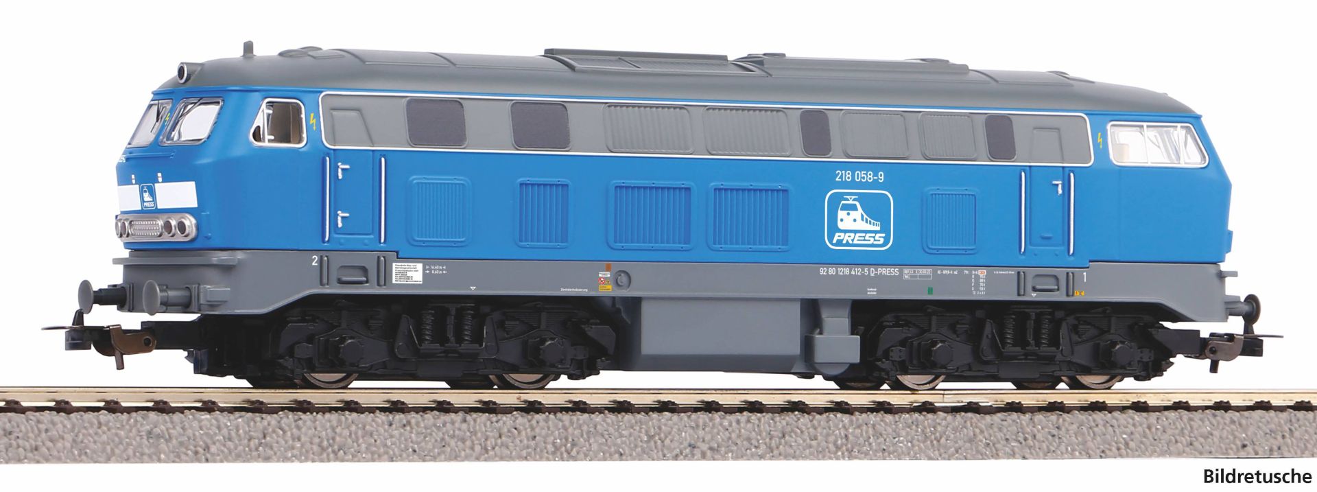 Piko 98552-B - Diesellok BR 218, PRESS, Ep.VI, AC-Digital