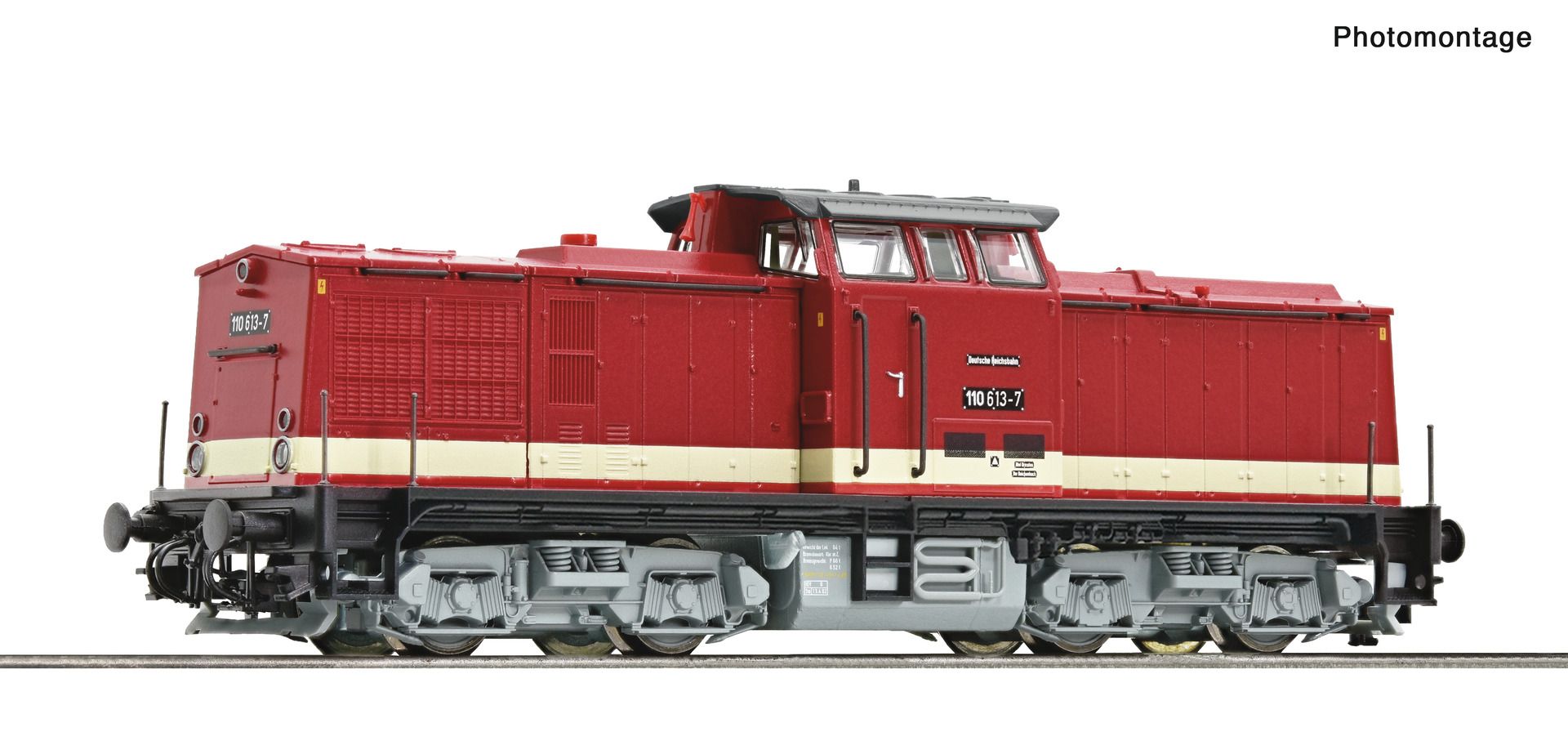 Roco 7380029 - Diesellok 110 613-7, DR, Ep.IV