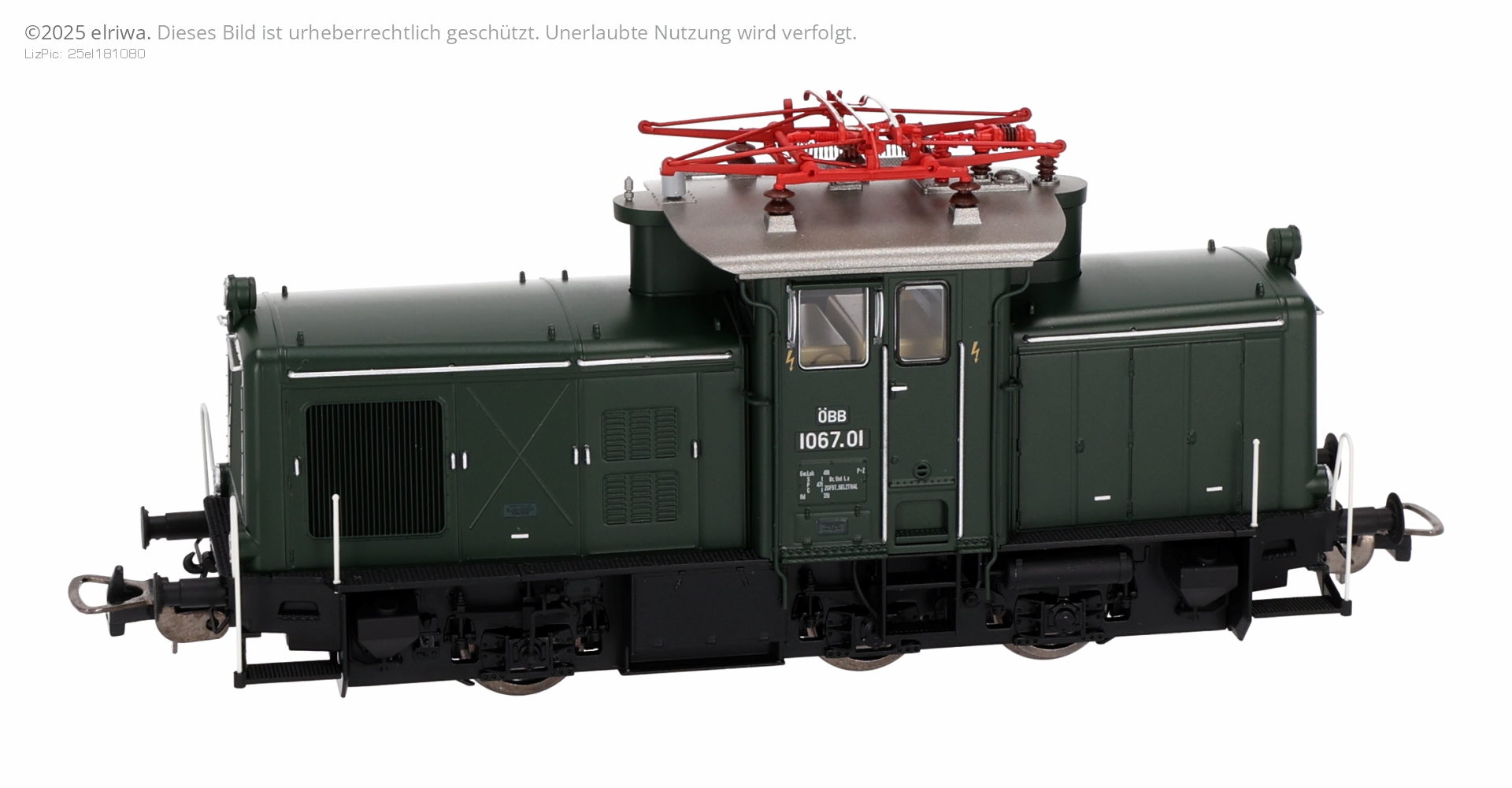 Piko 21042 - E-Lok Rh 1067, ÖBB, Ep.IV, DC-Sound