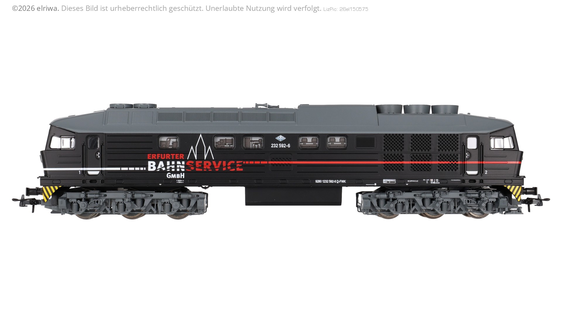 Roco 7310103 - Diesellok 232 592-6, EBS, Ep.VI, DC-Sound