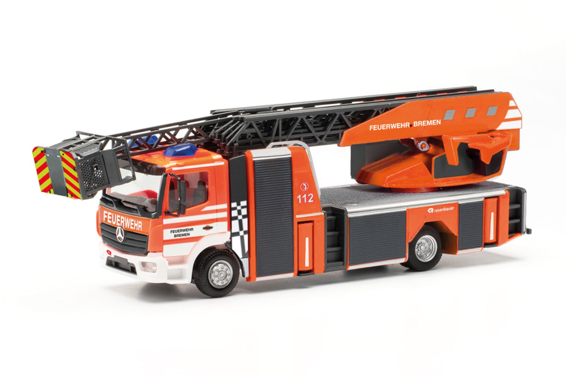 Herpa 097840 - Mercedes-Benz Atego `13 Rosenbauer Drehleiter "Feuerwehr Bremen"