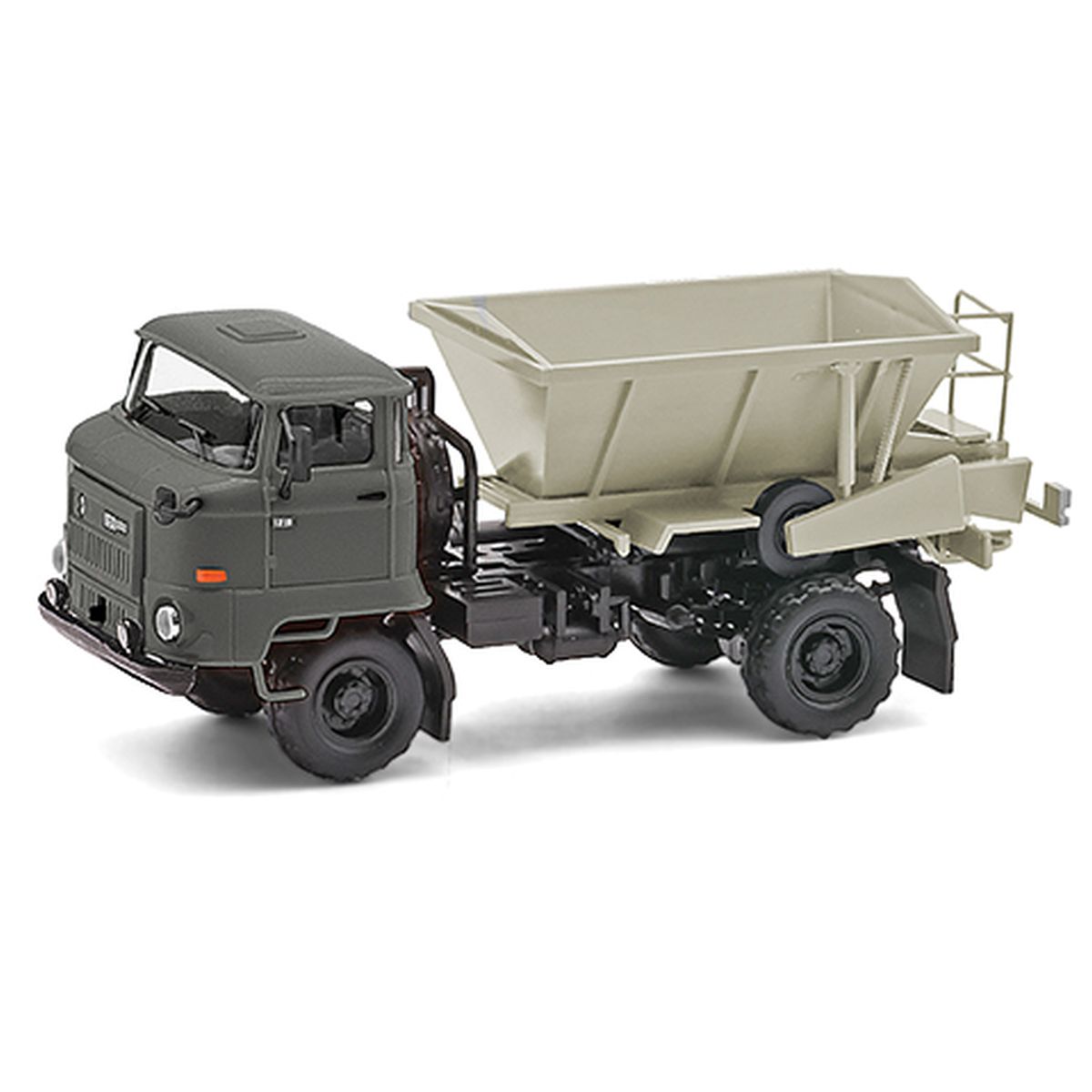 Busch 95564 - IFA L60 D035 (Düngerstreuaufbau), Dunkelgrau