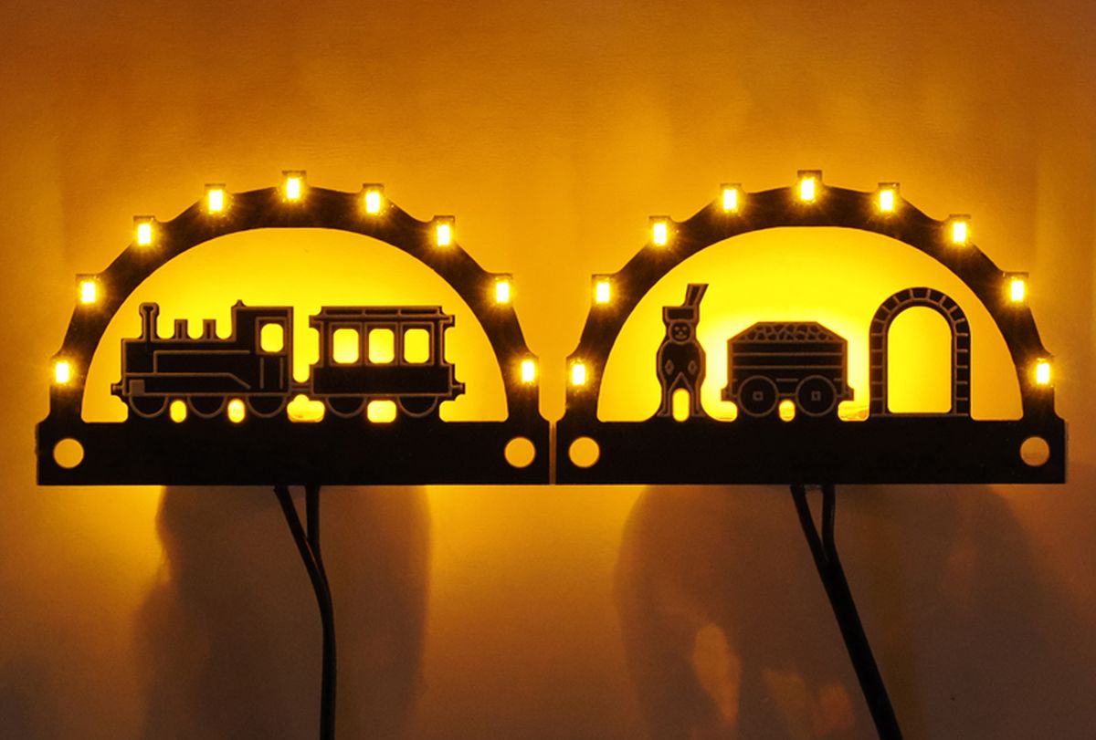 Massoth 8129570 - Schwibbogen 4cm,  2er Pack