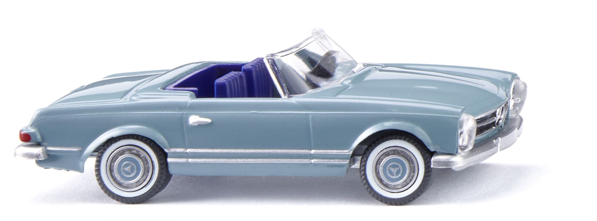 Wiking 014248 - MB 280 SL Cabrio - horizontblau