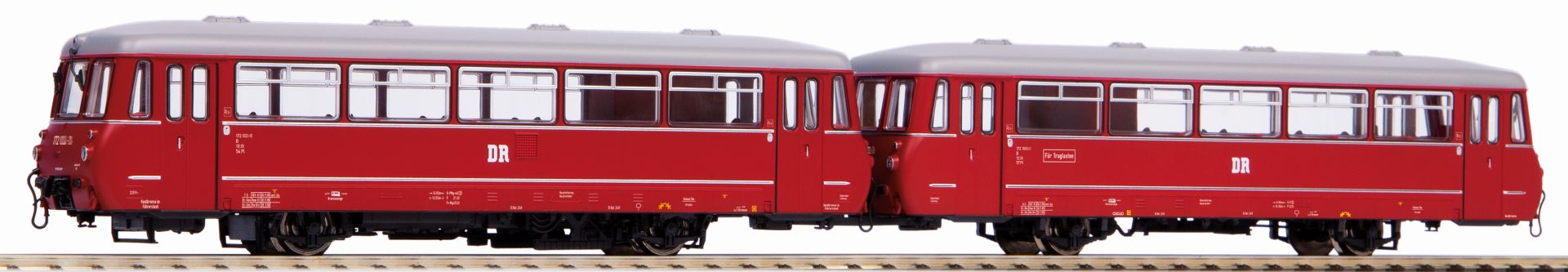 Piko 71385 - Triebwagen BR 172 mit Steuerwagen, DR, Ep.IV Piko 71385 - Triebwagen BR 172 mit Steuerwagen, DR, Ep.IV