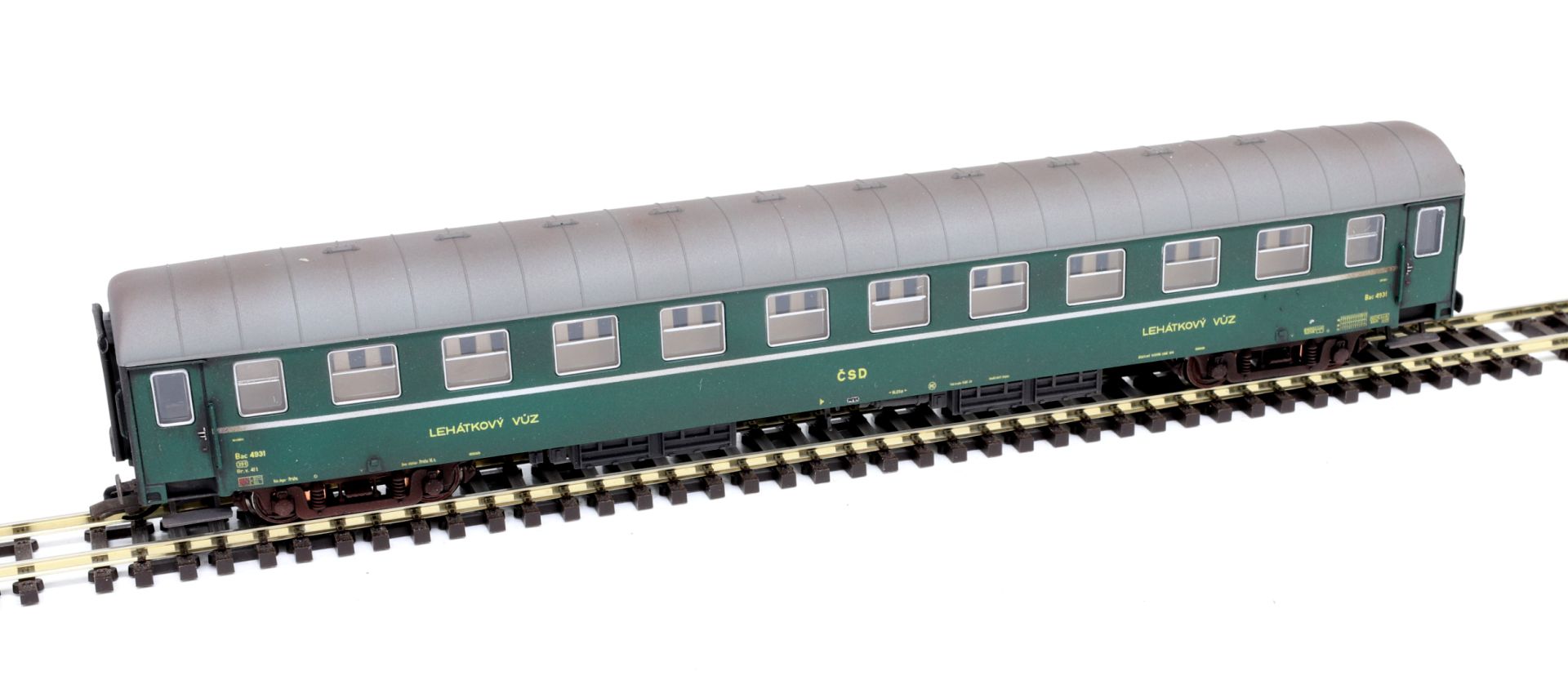 igra 97200006w - Liegewagen Bac Praha III, CSD, Ep.III, gealtert