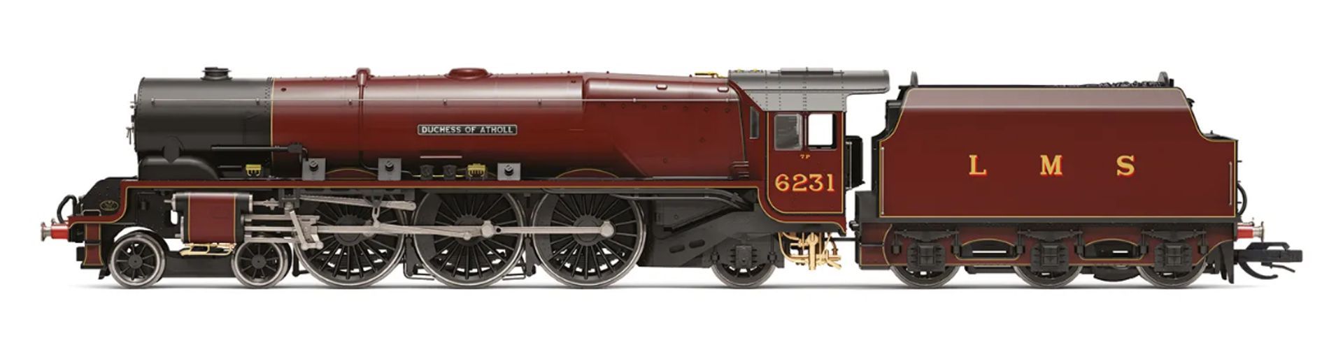 Hornby TT3010M - Dampflok LMS, Princess Coronation, 4-6-2, 6231 ''Duchess of Atholl', Ep.III