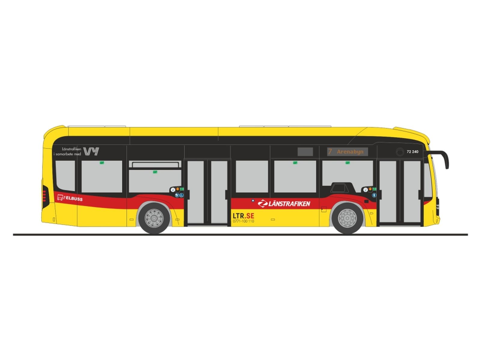 Rietze 75626 - Mercedes-Benz eCitaro VY Buss (SE)