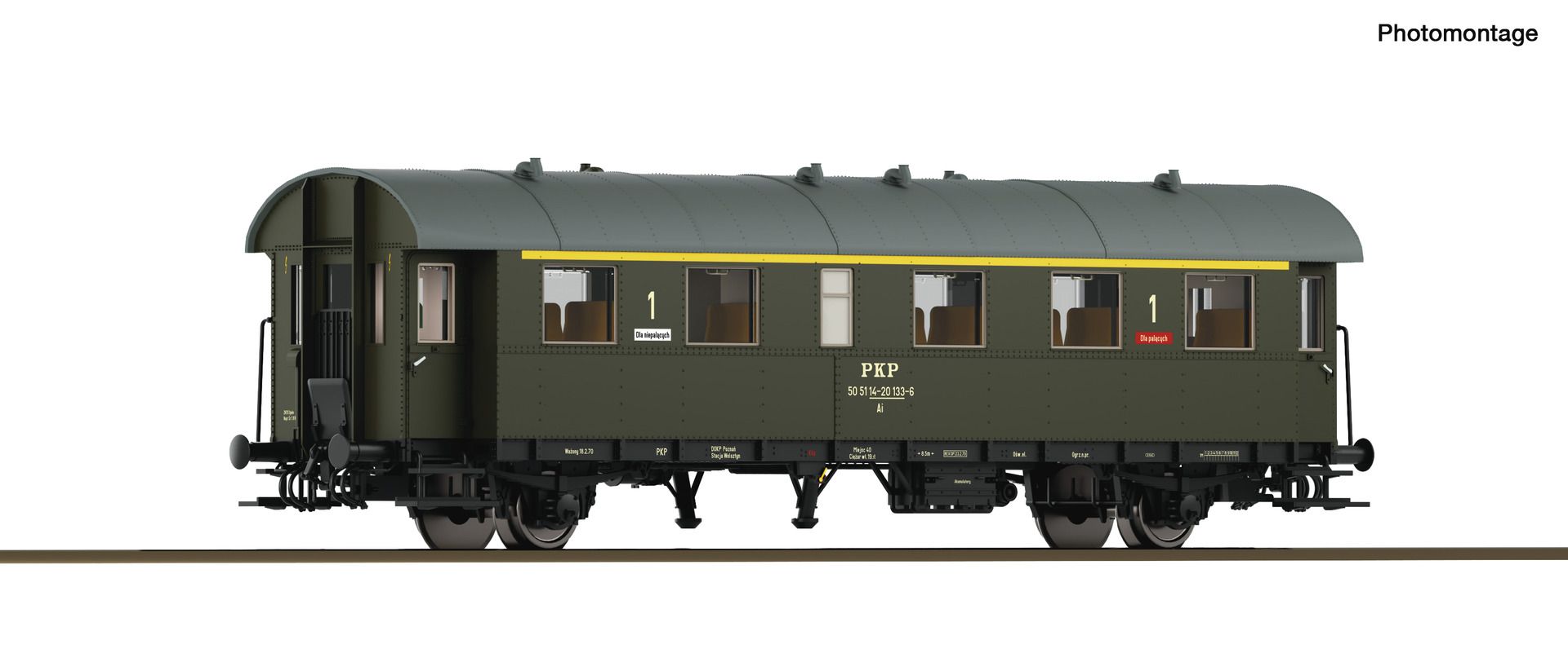 Roco 6280080 - Personenwagen Ai, 1. Klasse, PKP, Ep.IV