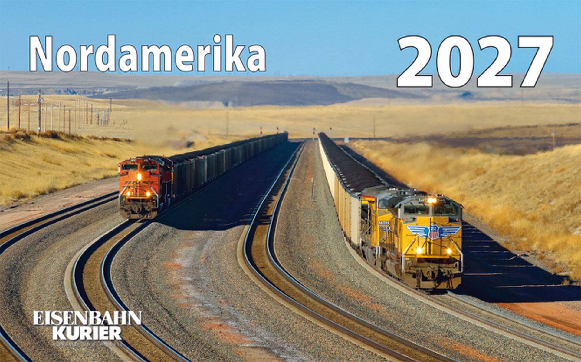 EK-Verlag 5984 - Kalender Nordamerika 2027 – große Züge und weite Landschaften