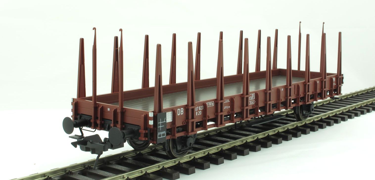 Lenz 42120-09 - Rungenwagen R20, DB, Ep.III