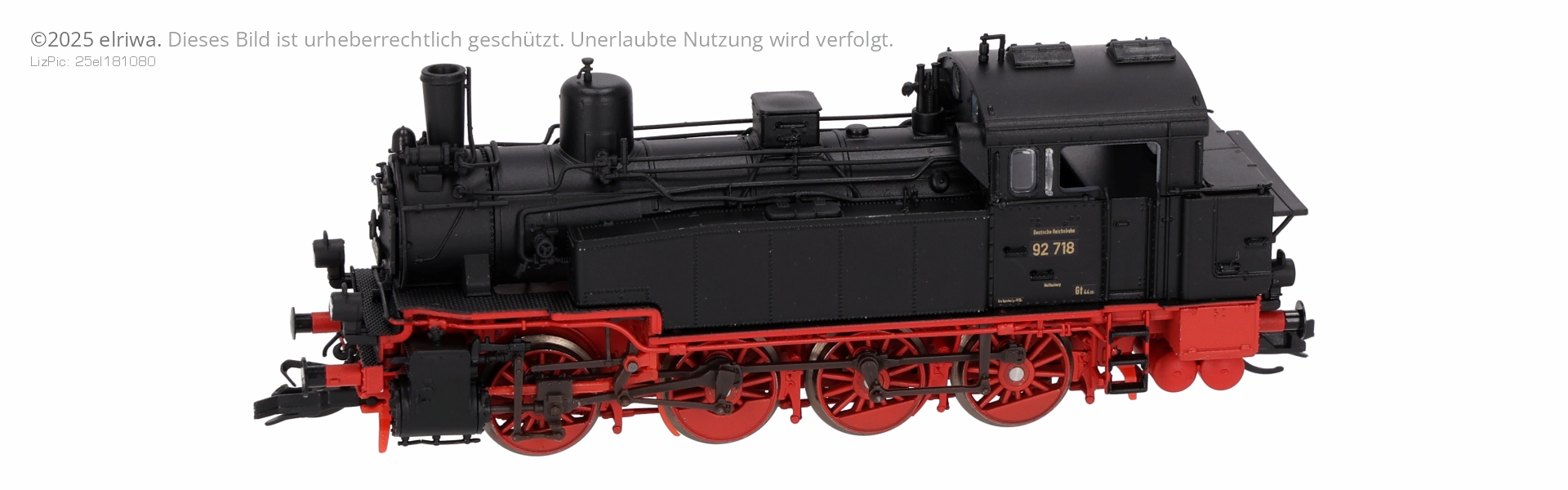 Saxonia 120156 - Dampflok BR 92.5 (pr. T 13), 92 718, DRG, Ep.II, DC-Sound Saxonia 120156 - Dampflok BR 92.5 (pr. T 13), 92 718, DRG, Ep.II, DC-Sound