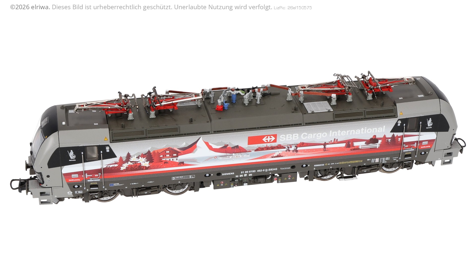 Roco 7520073 - E-Lok 193 452-0, SBB Cargo International CH-Piercer, Ep.VI, AC-Sound