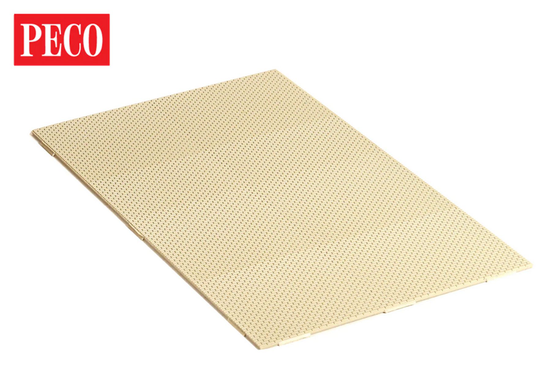 Peco LK-12107 - Ziegelpflaster 133 x 75 mm, 5 Stück