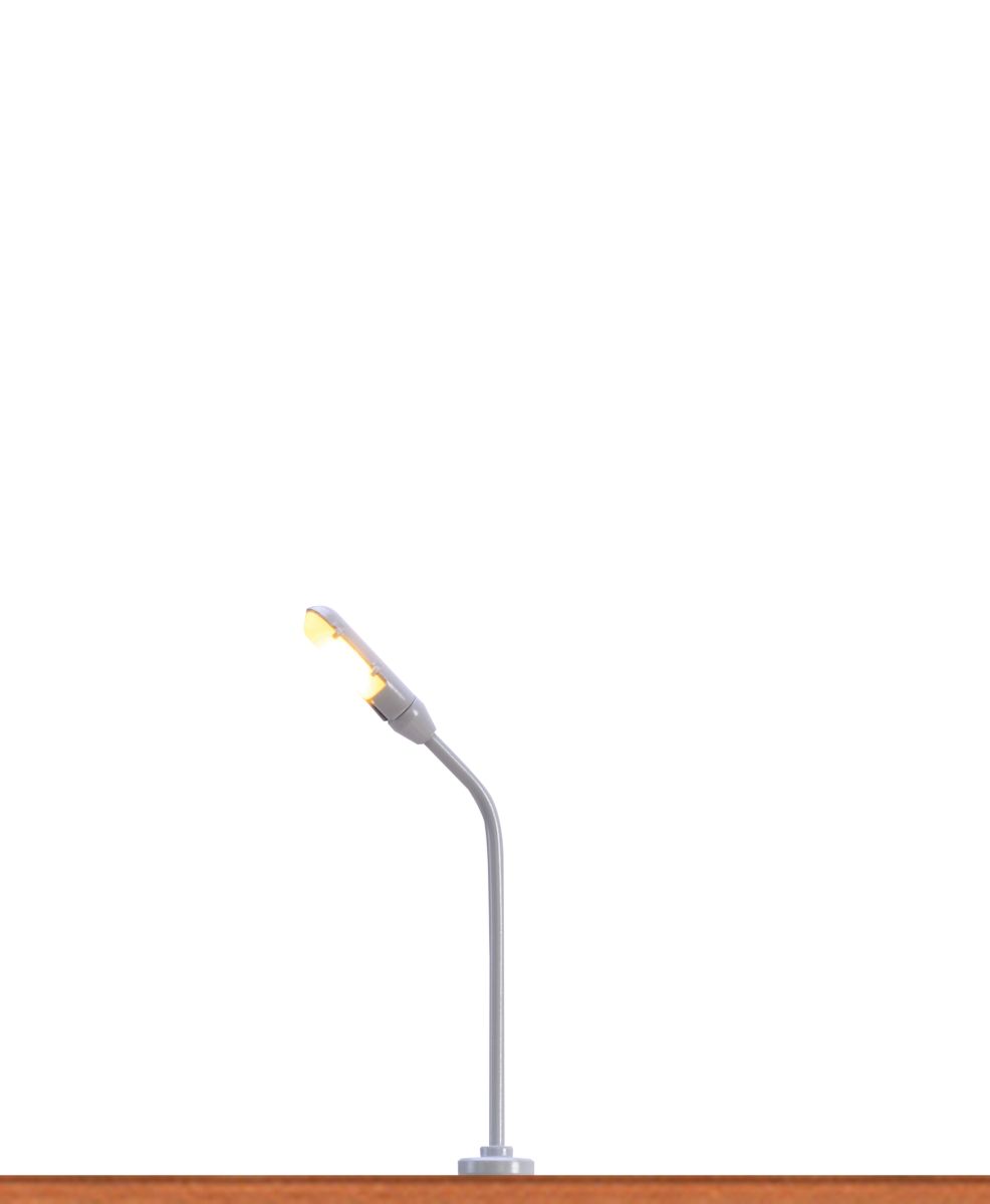 Brawa 83000 - Peitschenleuchte mit Stecksockel und LED, H= 48mm