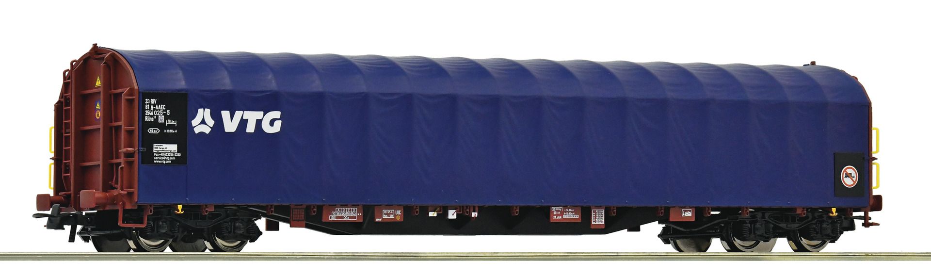 WAGON BÂCHÉ LONG Rilns, AEE, Ep VI - ROCO 76469 - HO 1/87 EUR 43,89