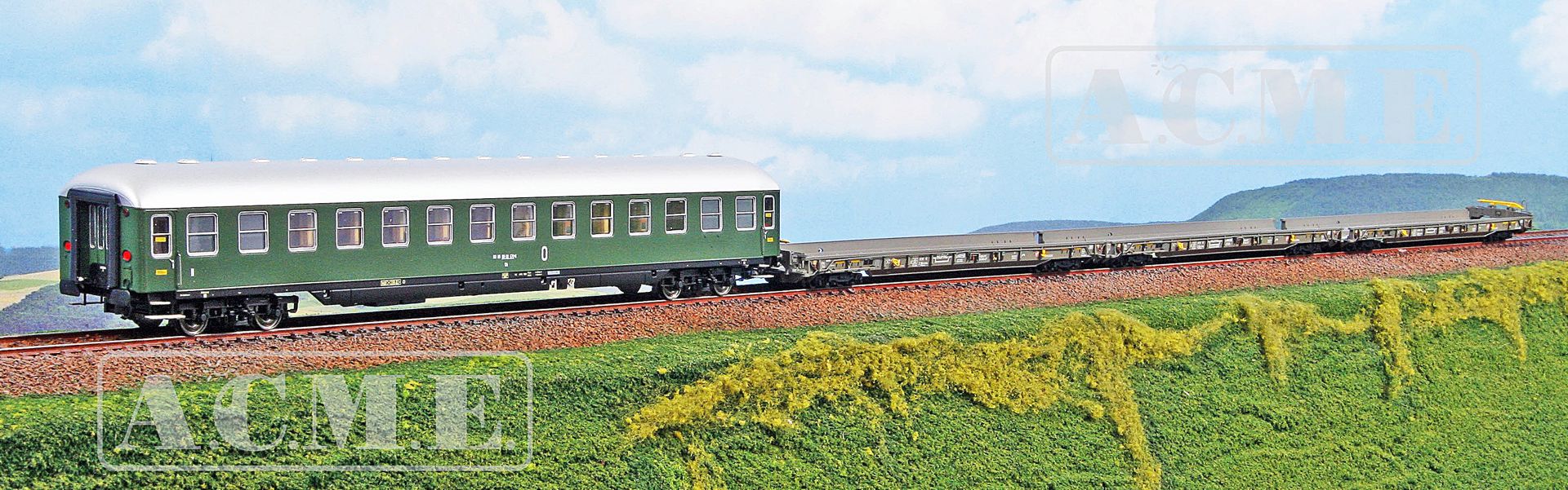 ACME AC 45167 - 4er Set Rollende Landstraße, HUPAC, Ep.IV