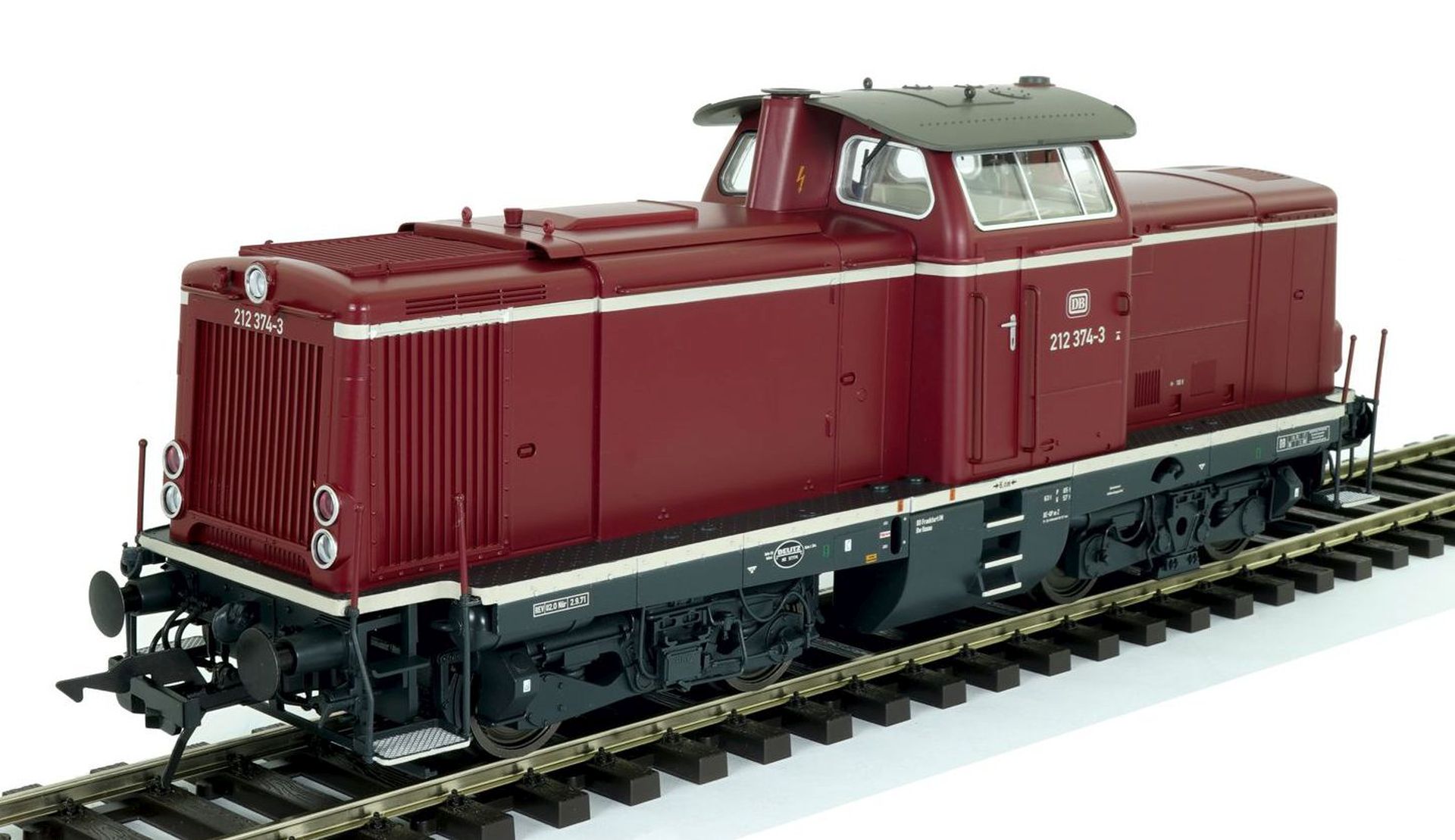 Lenz 40134-06 - Diesellok BR 212, DB, Ep.IV