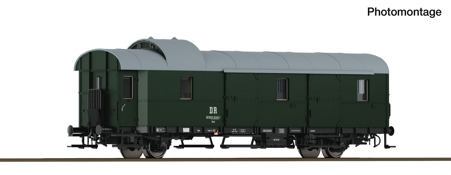 Roco 6280087 - Gepäckwagen Daai, DR, Ep.IV