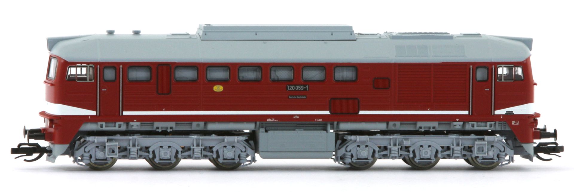 Roco 7580009 - Diesellok 120 059-1 Sondersparlackierung, DR, Ep.IV