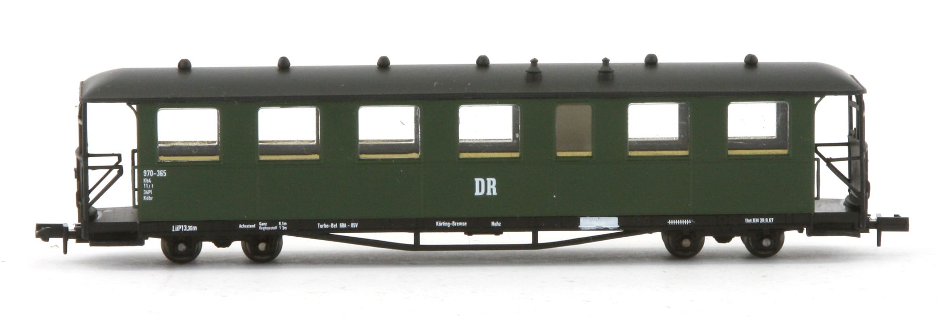 Karsei 29221 - Personenwagen 720, DR, Ep.III-IV, blechbeplankt, 2. BN