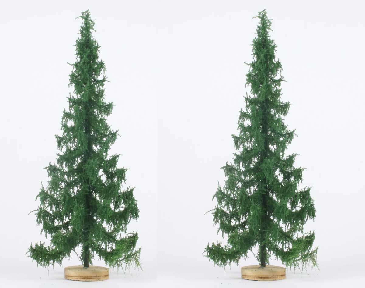 elriwa 150035-2 - SWI 1-2 - 2 Fichten, Höhe ca. 19cm