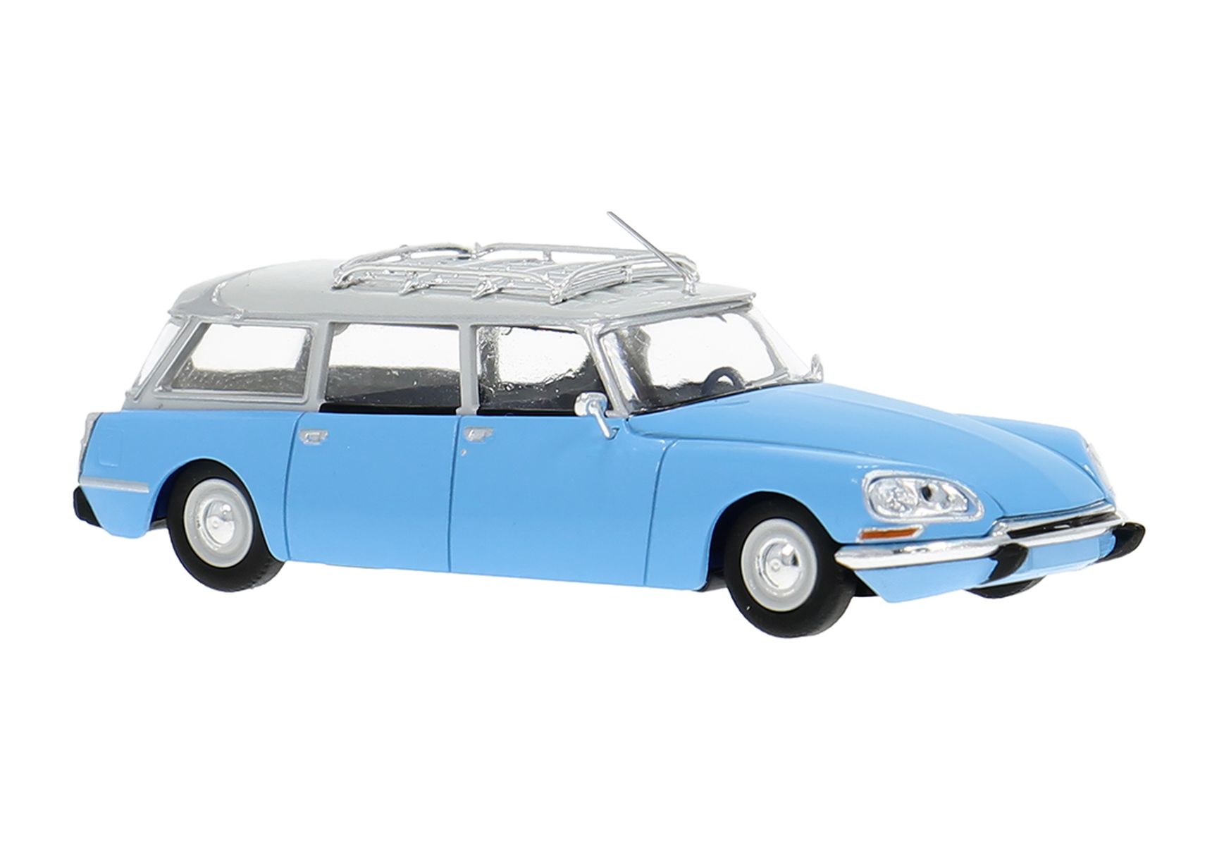 Brekina 14203 - Citroen DS Break hellblau/grau