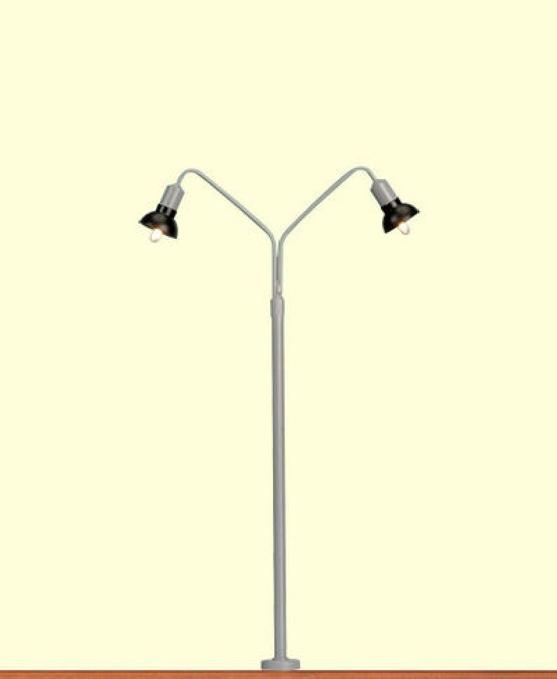 Brawa 84055 - Bogenleuchte 2-fach, mit Stecksockel