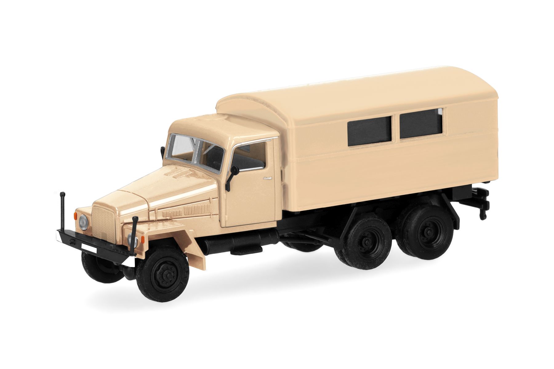 Herpa 747325 - IFA G5 Koffer-LKW, sandbeige