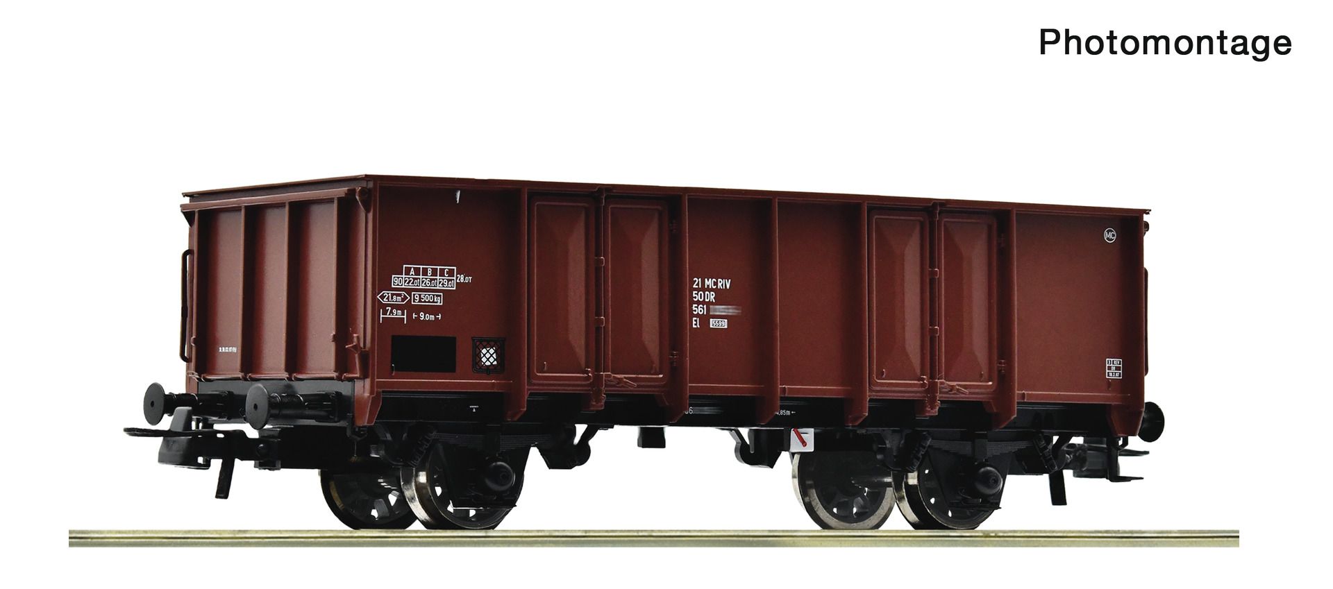 Roco 6600281 - Offener Güterwagen El, DR, Ep.IV