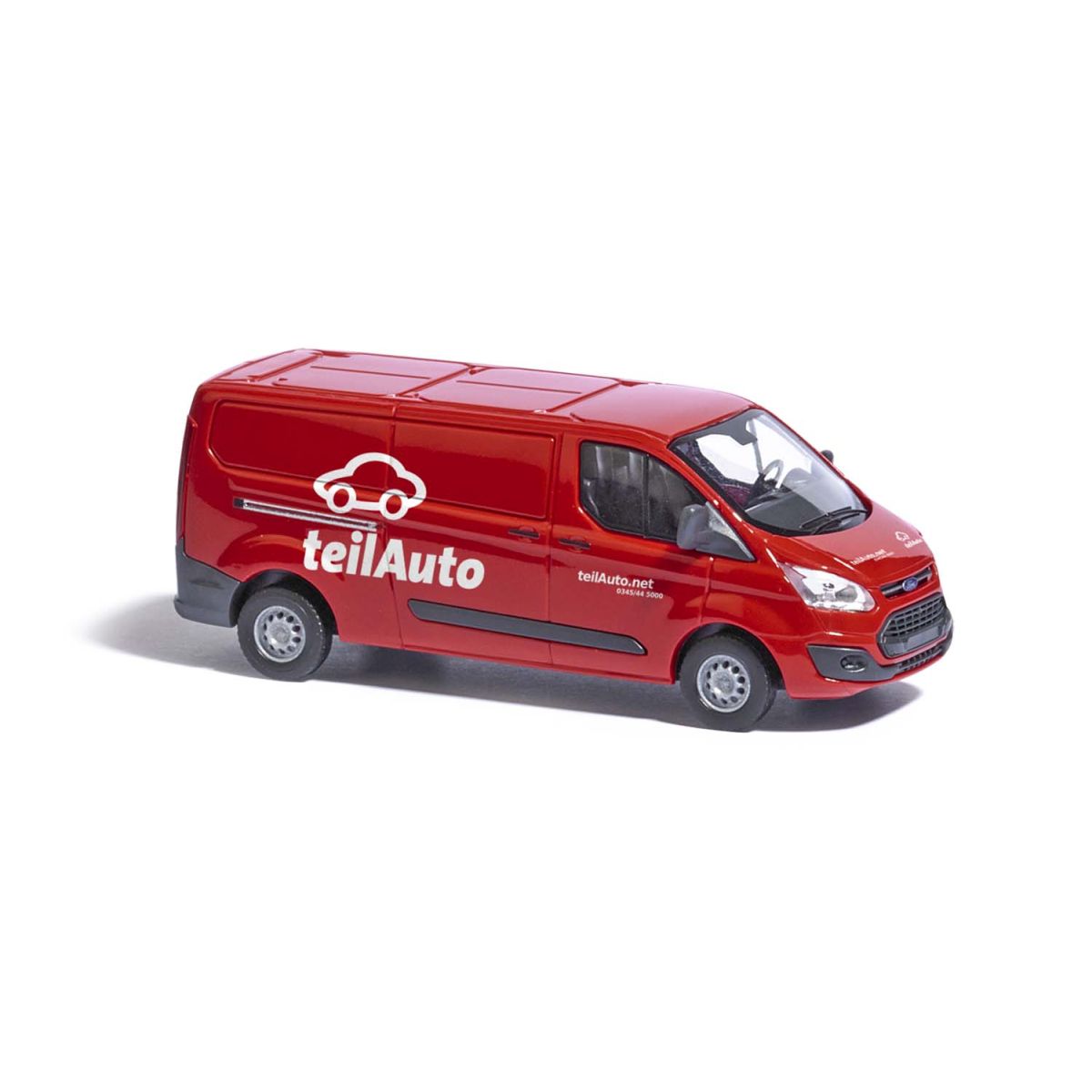 Busch 52445 - Ford Transit Custom Kastenwagen »teilAuto« Carsharing, Bj. 2012