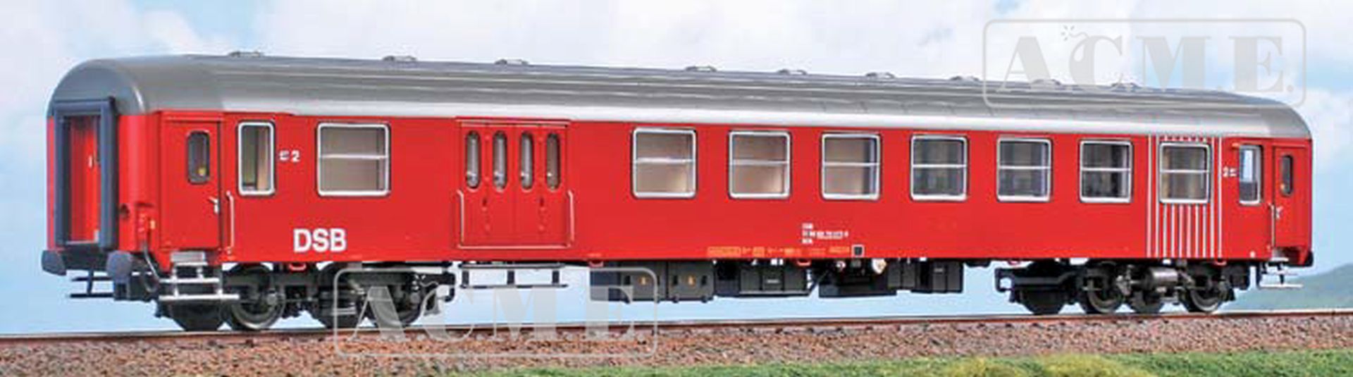 ACME AC 52092 - Personenwagen Typ UIC-Y mit Gepäckabteil, DSB, Ep.IV