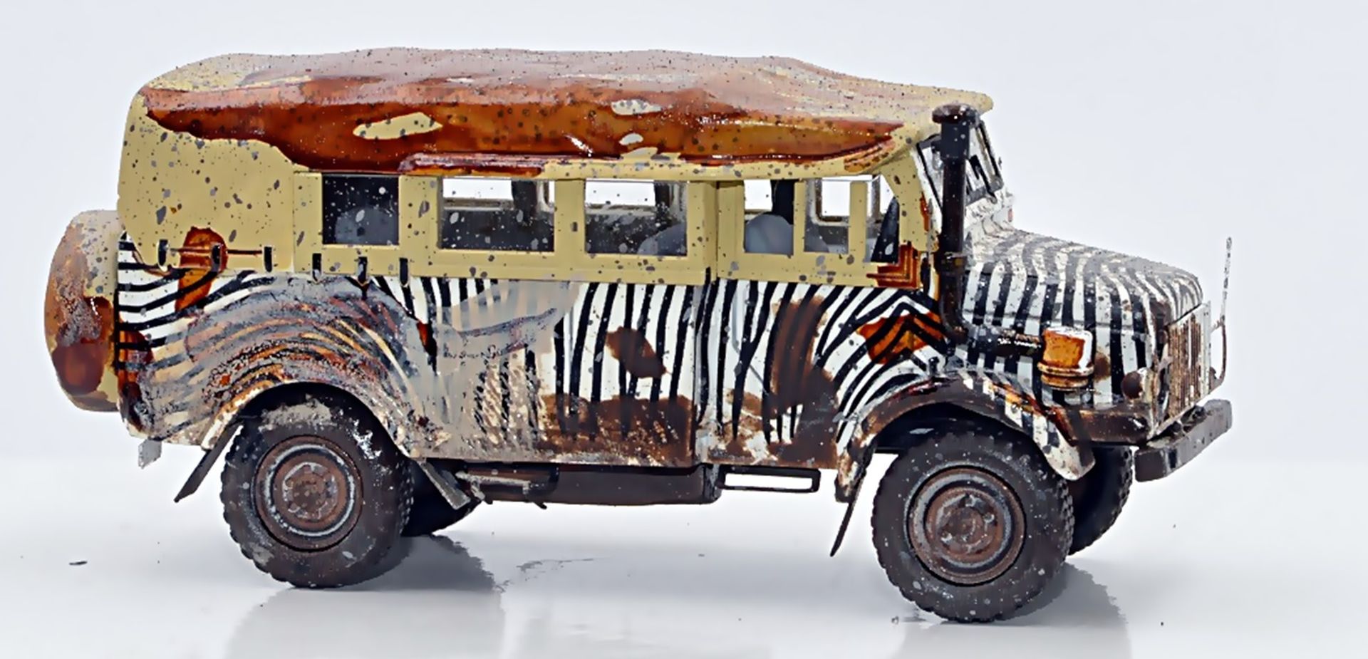 NPE NA 99218 - Borgward B 2000 Zebra verschmutzt