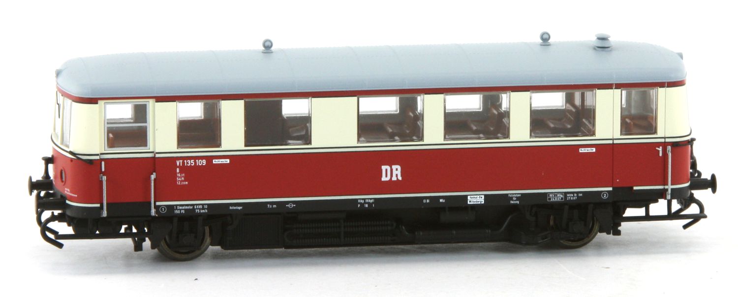 Kres 13502 - Triebwagen VT 135 109, DR, Ep.III