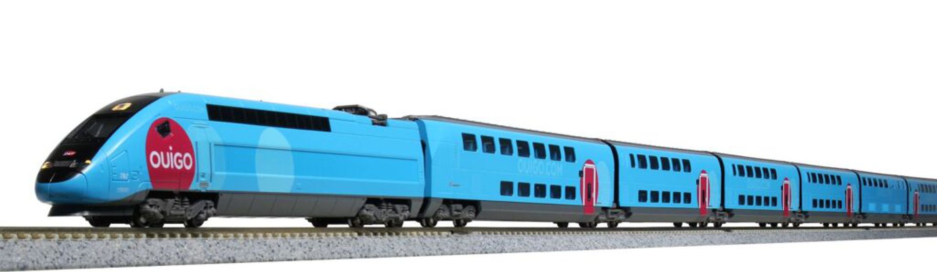 Kato-Lemke K101763 - Triebzug TGV Duplex, 10-teilig, SNCF-OUIGO, Ep.VI