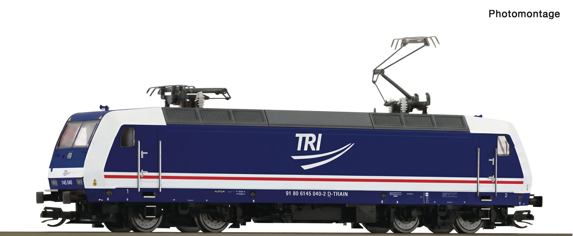 Roco 7580042 - E-Lok 145 040-2, TRI, Ep.VI