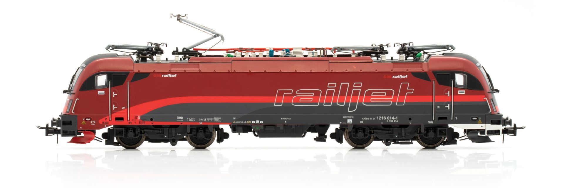 Jägerndorfer JC29700 - E-Lok 1216 Railjet, ÖBB, Ep.VI