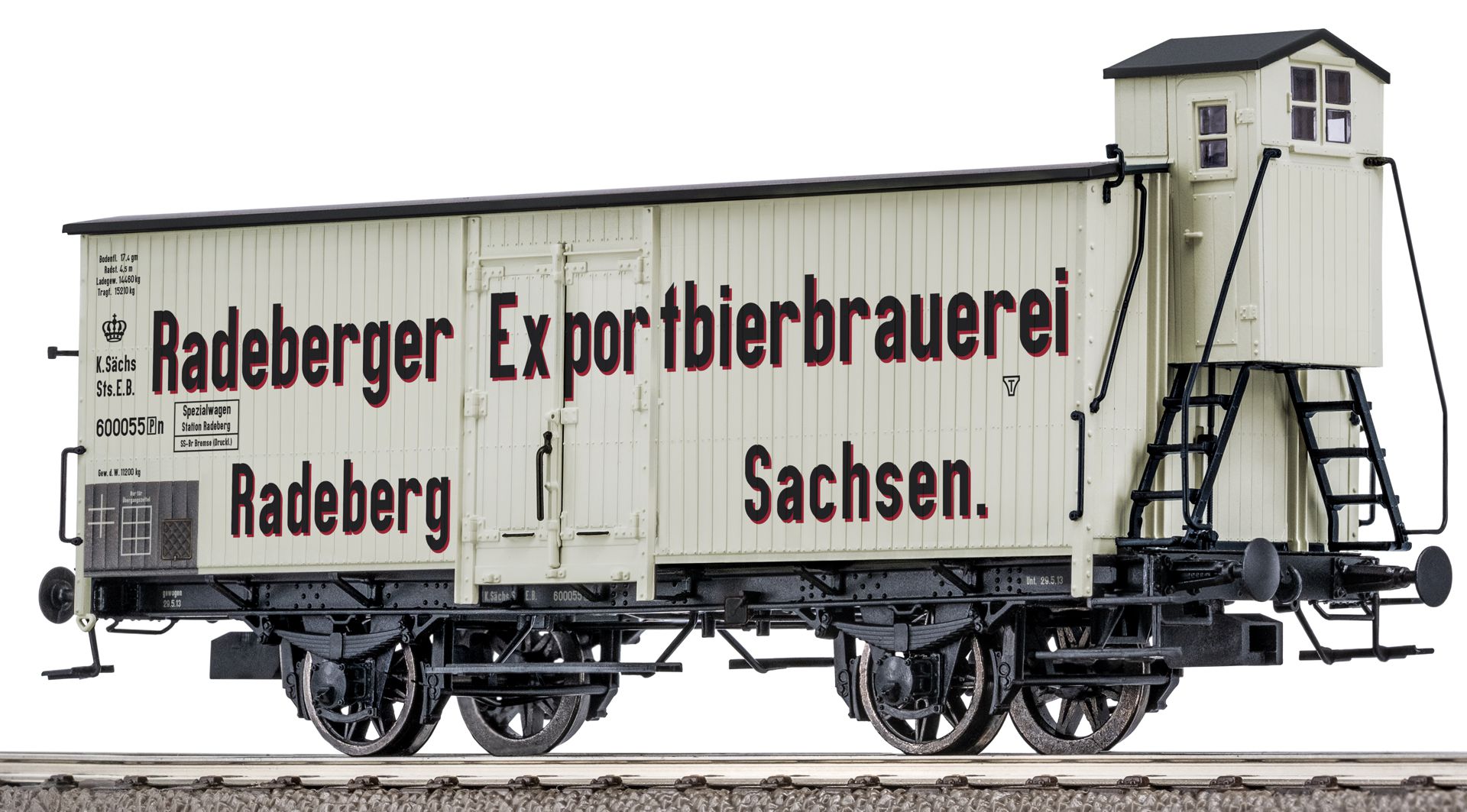 Brawa 50641 - Bierwagen G10, K.Sächs.Sts.E.B., Ep.I 'Radeberger' Brawa 50641 - Bierwagen G10, K.Sächs.Sts.E.B., Ep.I 'Radeberger'