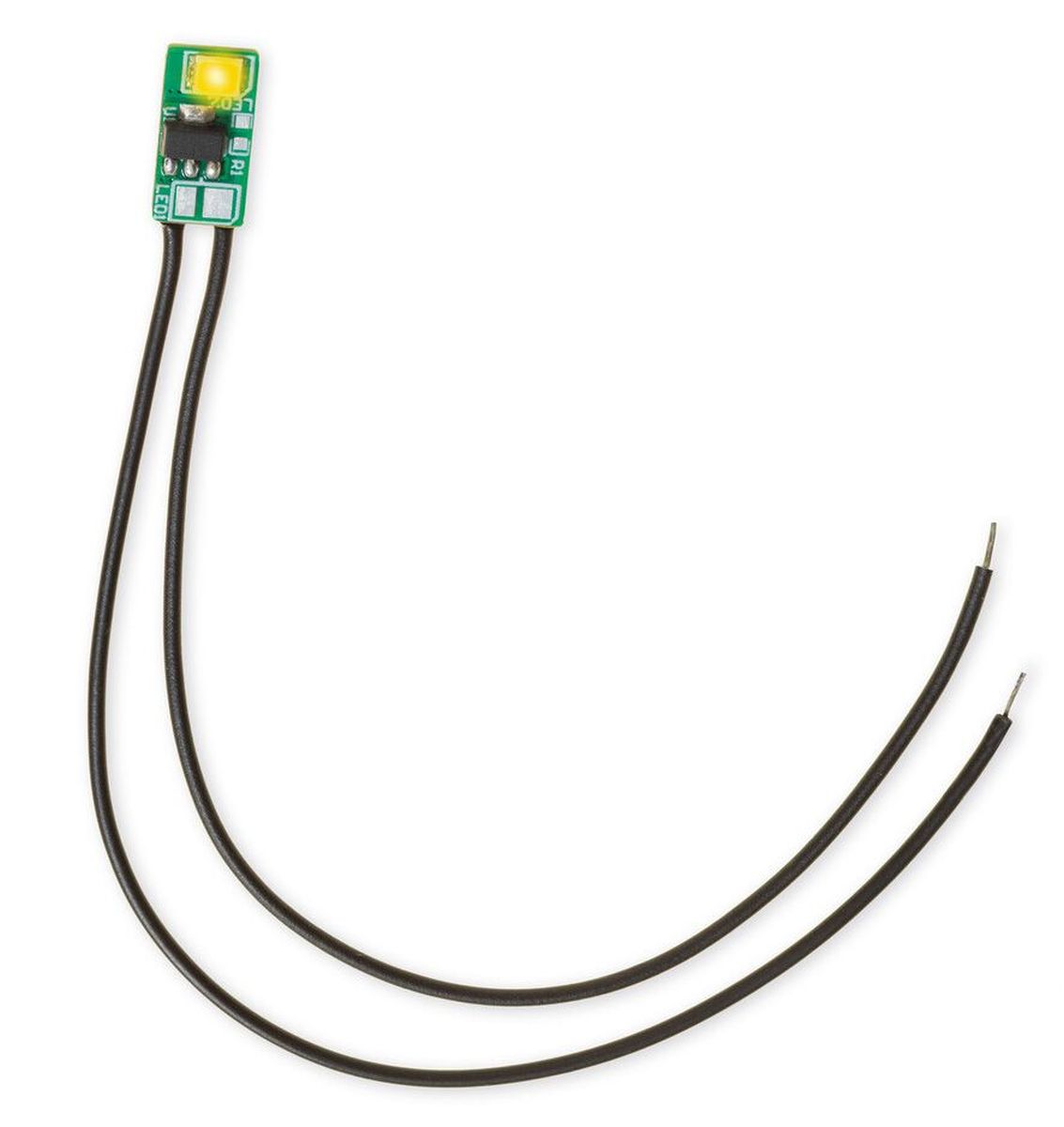 Noch 51275 - micro-rooms Einfach-LED, warm-weiß, Gebäude-Innenbeleuchtung, 4 Stück