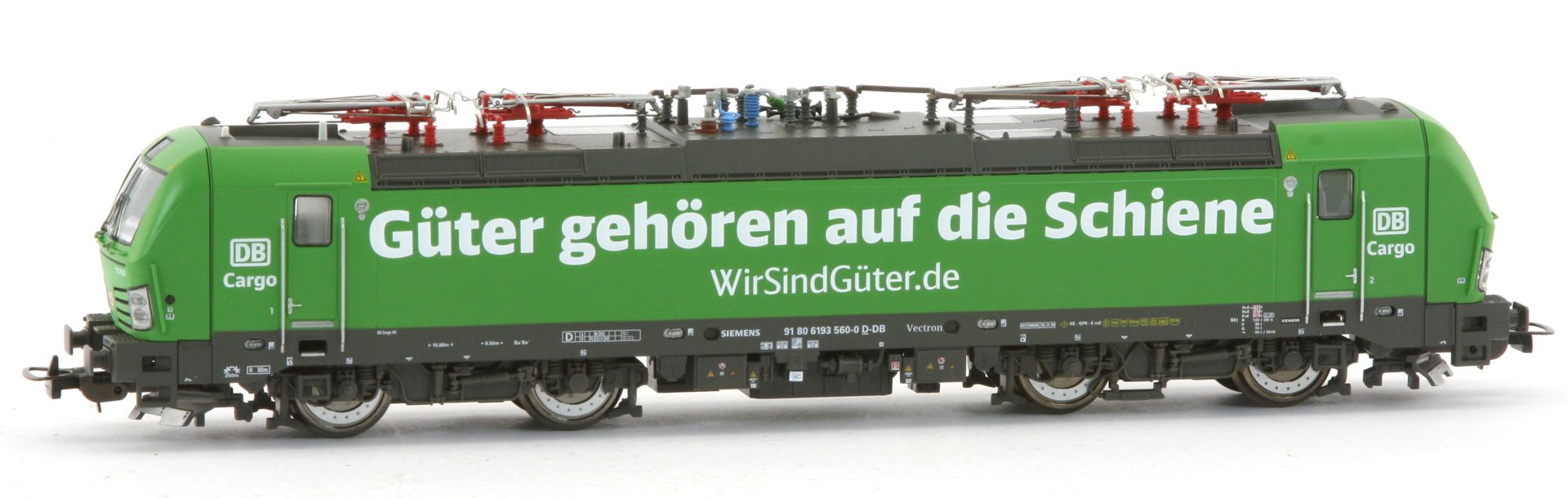 Piko 21601 - E-Lok 193 560, DBAG, Ep.VI 'Güter gehören auf die Schiene', DC-Sound