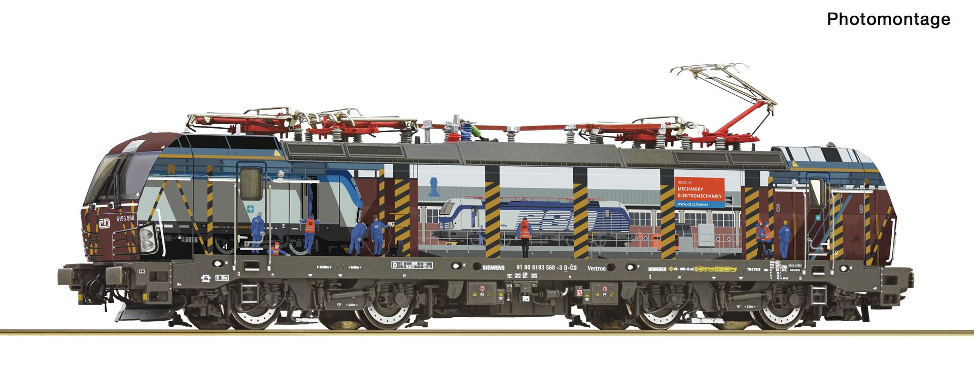 Roco 7500186 - E-Lok 193 568-3, CD, Ep.VI